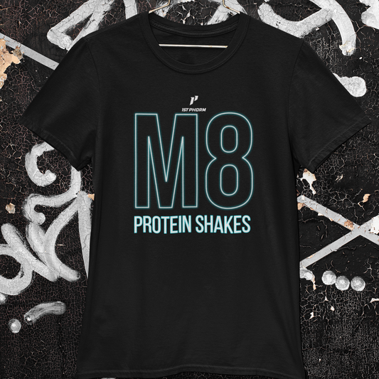 M8 Protein Shakes Next Level T-Shirt