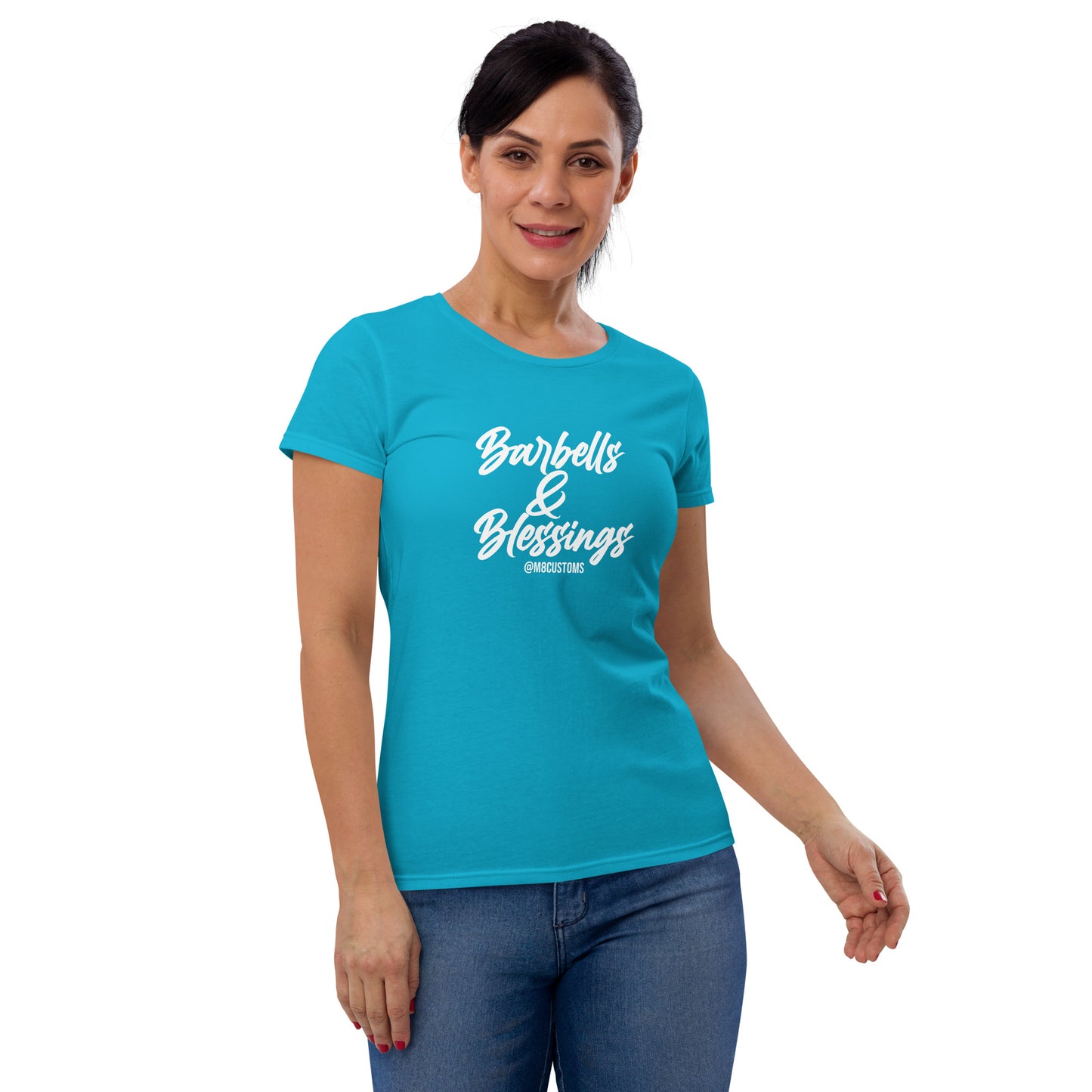 Barbells & Blessings Women's T-Shirt