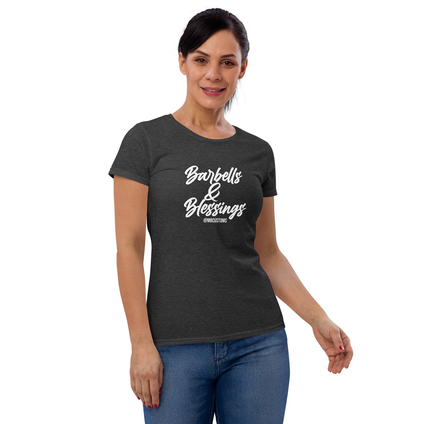 Barbells & Blessings Women's T-Shirt